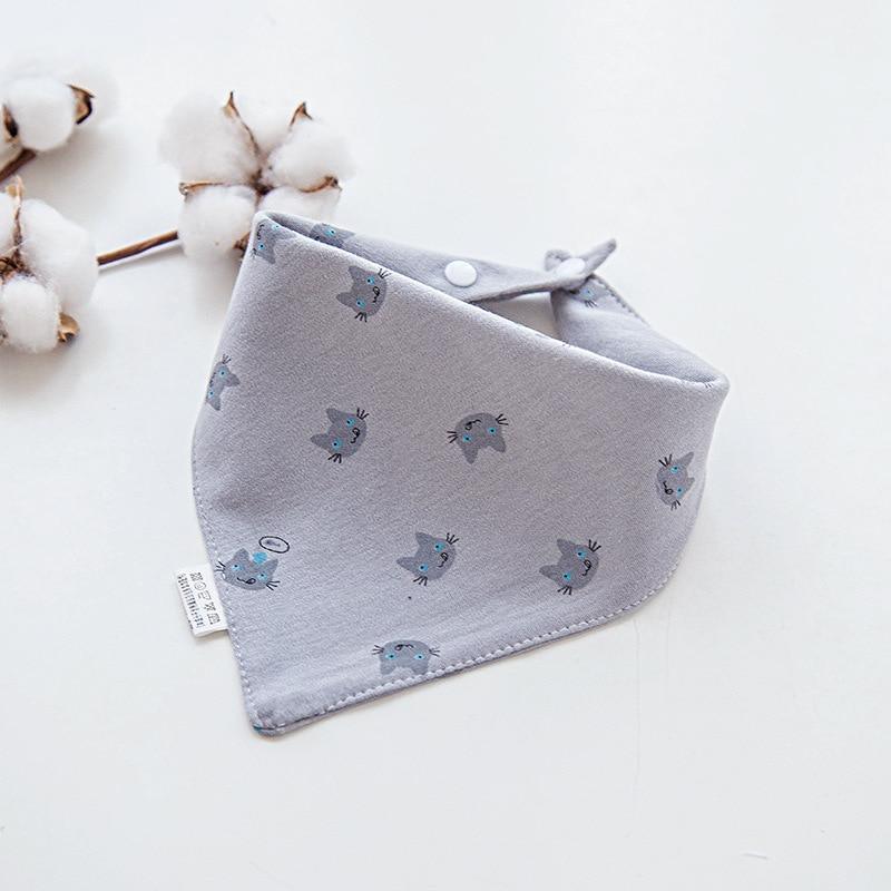 Cotton Cartoon Bandana Feeding Saliva Towel Waterproof Bibs For Baby Burp Accessory Adjustable Button Durable Baby Towels - BIG FRENCHIES