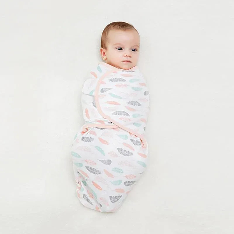 Modern Cotton Summer Nwborn Swaddle Wrap Envelope Baby Blanket For Baby Kids - BIG FRENCHIES