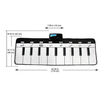 Big Size Music Piano Carpets and Multiple Musical Instruments Sounds Play Mat Educational Toys For Kids - BIG FRENCHIES