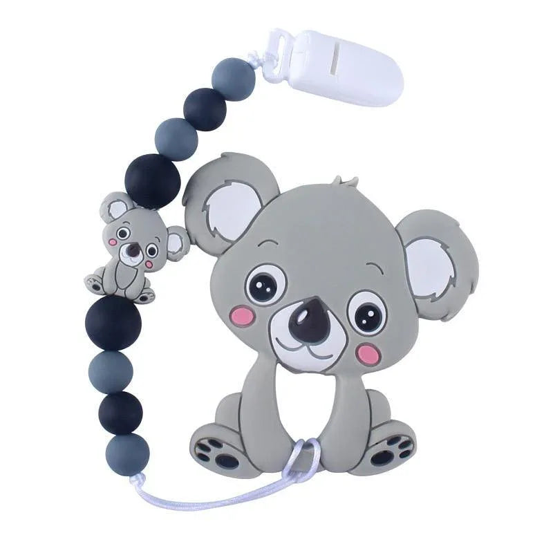 Baby Silicone Koala Panda Teether Toy Toother Unique Design Perfect For Kids And Parents - BIG FRENCHIES