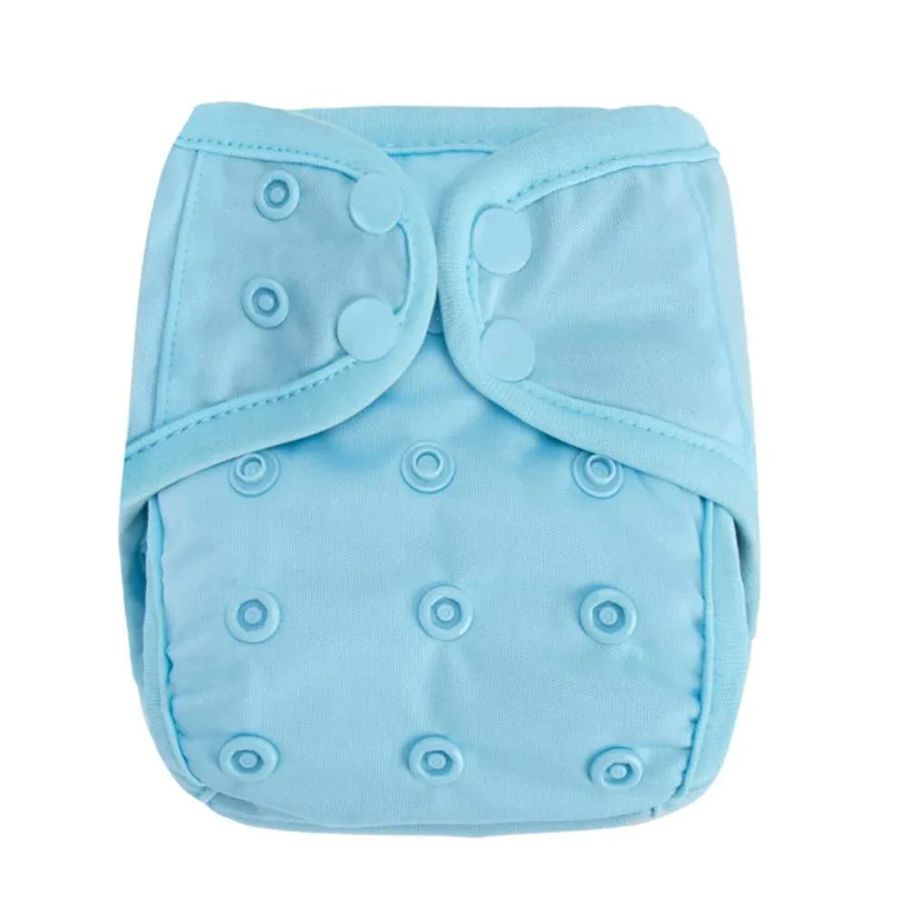 Newborn Pocket Diaper Cloth Diapers Bamboo Charcoal Inner Waterproof PUL Outer Double Gussets Nappies for Baby - BIG FRENCHIES