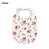 Floral Vintage Newborn Double Side Bibs Boys Girls Waterproof Linen Cotton Saliva Towel - BIG FRENCHIES
