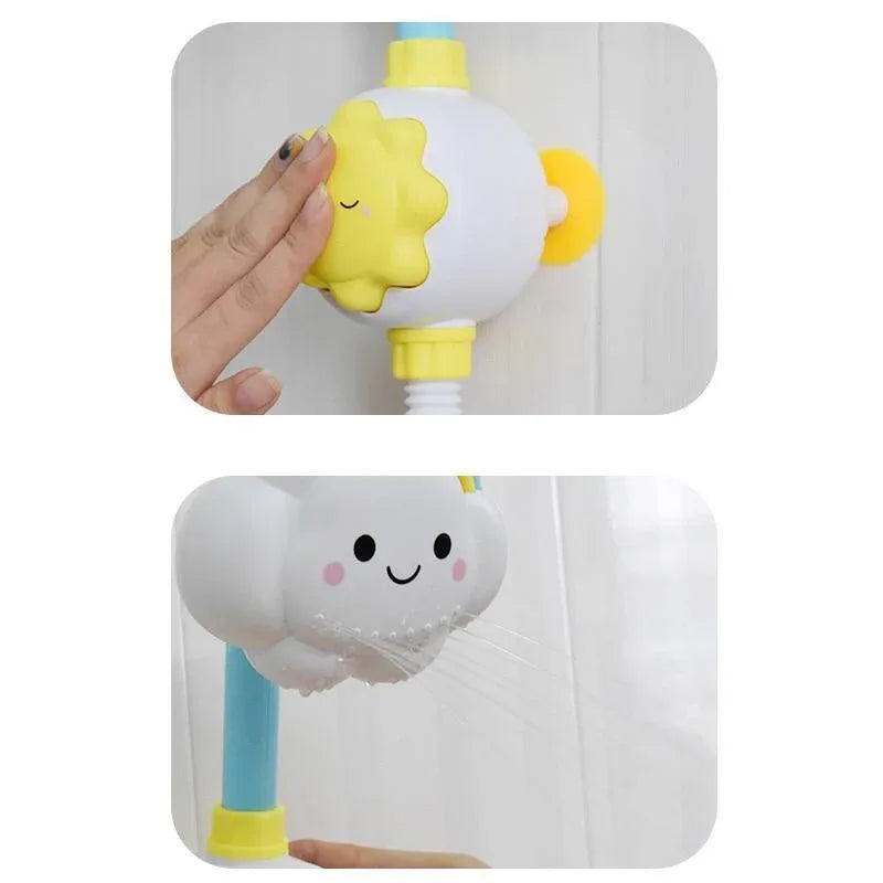 Modern Shower Toy For Kids Baby Water Game Clouds Model Faucet Shower Water Spray Toy For Children Squirting Sprinkler For Kids - BIG FRENCHIES