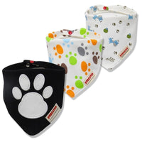3PCS Comfortable Waterproof Organic Cotton Baby Burp Cloth Bandanna Scarf Bibs For Newborn Baby Boy And Girl - BIG FRENCHIES