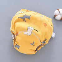 Baby Training Pants Cloth Diapers Washable 6 Layers Gauze Cover Breathable Spring Reusable Newborn Diaper Nappies For Baby and Kids - BIG FRENCHIES
