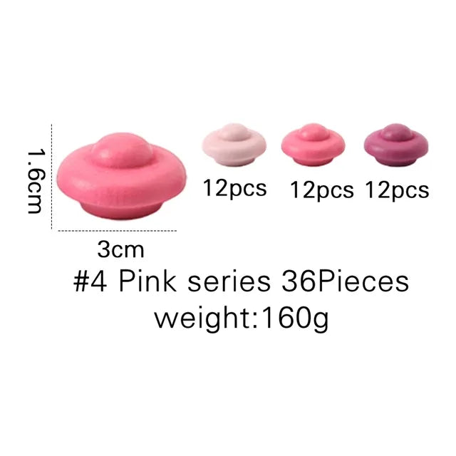 Rainbow Wooden Loose Pieces