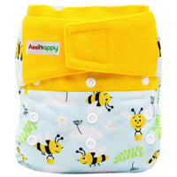 Baby Pocket Cloth Diaper Suede Cloth Inner Washable Reusable Eco-Friendly Nappies Cover Wrap In Modern Elegant Deisgn For Baby - BIG FRENCHIES