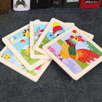 Wood Puzzles Children Adults Vehicle Puzzles Wooden Toys Learning Education Environmental Assemble Toy Educational Games For Baby and Kids - BIG FRENCHIES
