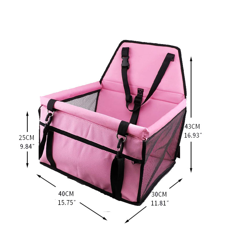 Dog Safety Mesh Travel Carrier Basket - BIG FRENCHIES