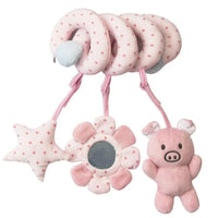 Modern Rattles Mobile Bed Baby Toys Cute Crib Stroller Spiral Newborn Educational Cartoon Animals Rattle Toy For Kids - BIG FRENCHIES
