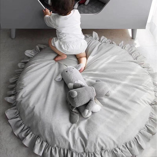 Baby Toys Mat Kids Rug Baby Play Mat Newborn Padded Children' Mat Soft Cotton Crawling Mats Round Carpet Room Decor For Baby - BIG FRENCHIES