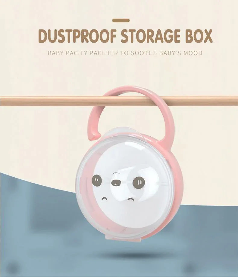 Portable Baby Pacifier Nipple Cradle Case Holder Kids Travel Storage Box Container Holder Pacifier Case for Baby - BIG FRENCHIES