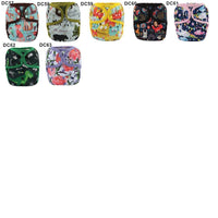 Baby Girl Pink One Size Cloth Diaper Cover Comfortable Nappy With Double Gusset Cartoon Designs Baby Boys Diapers - BIG FRENCHIES