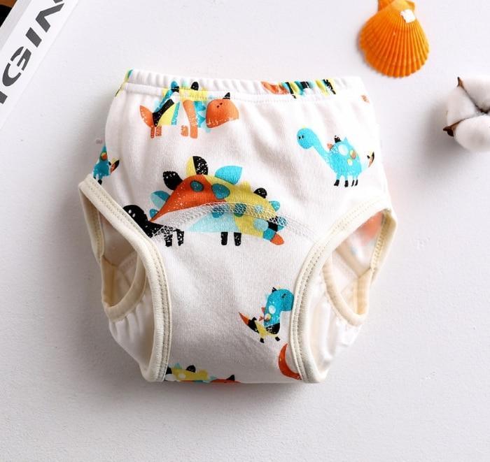 8-layer Pants Baby Diapers Reusable Training Pants Washable Cloth Diapers Waterproof Pants Nappies With Leak-proof Side - BIG FRENCHIES