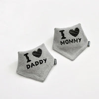 2 Pcs Baby Bibs Bandana Cotton Double Layers Drool Bib For Boys And Girls Triangle Bibs Infant Towel - BIG FRENCHIES