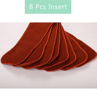 Modern Eco-friendly Diaper New 4pcs/set Washable Coffee Mesh Cloth Diaper Cover Adjustable Nappyies For Kids - BIG FRENCHIES