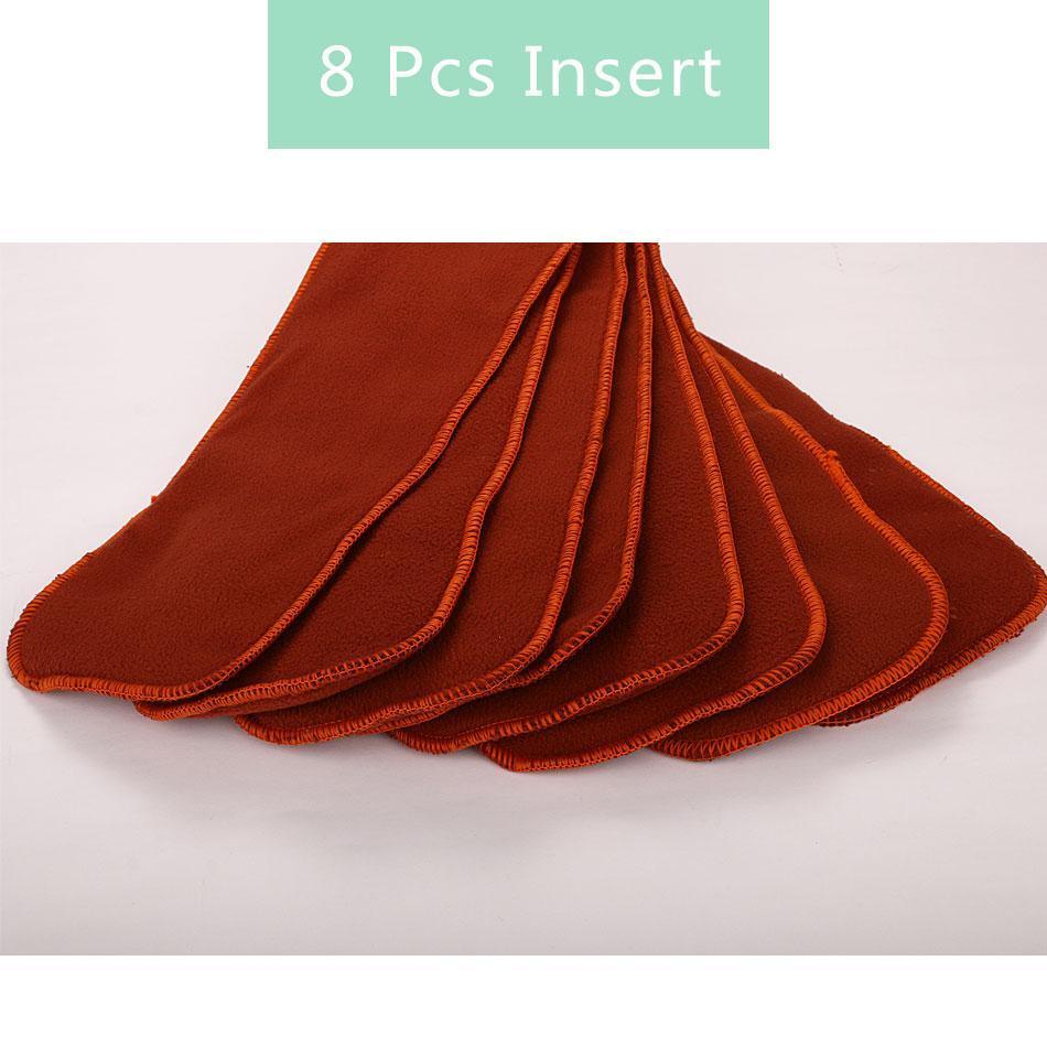 Modern Eco-friendly Diaper New 4pcs/set Washable Coffee Mesh Cloth Diaper Cover Adjustable Nappyies For Kids - BIG FRENCHIES