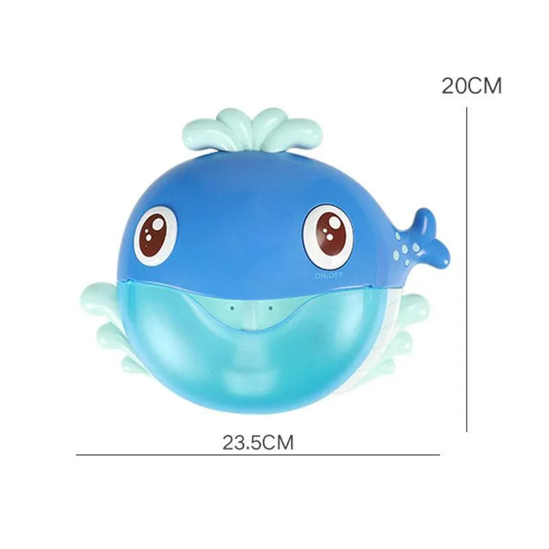 Baby Bath Toys Bubble Machine Crabs Frog Music Kids Bath Toy Bathtub Soap Automatic Bubble Maker - BIG FRENCHIES