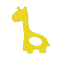 New Cute Giraffe Appease Teether Toy Teething Chew Toddler Silicone Natural Organic Food Perfect For Baby Boys and Girls - BIG FRENCHIES