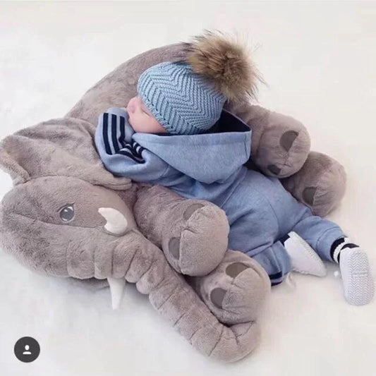 Kids Elephant Soft Pillow Large Elephant Toys Stuffed Animals Plush Toys Baby Plush Doll Infant Toys Children Gift - BIG FRENCHIES