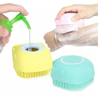 2-in-1 Pet Bath Brush – Soft Silicone Dog Cat Grooming & Massage Comb - BIG FRENCHIES
