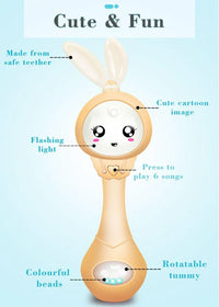 Baby Music Teether Rattle Toy For Child Education Kids Bed Bell Newborn Stroller Infant Baby Toys - BIG FRENCHIES