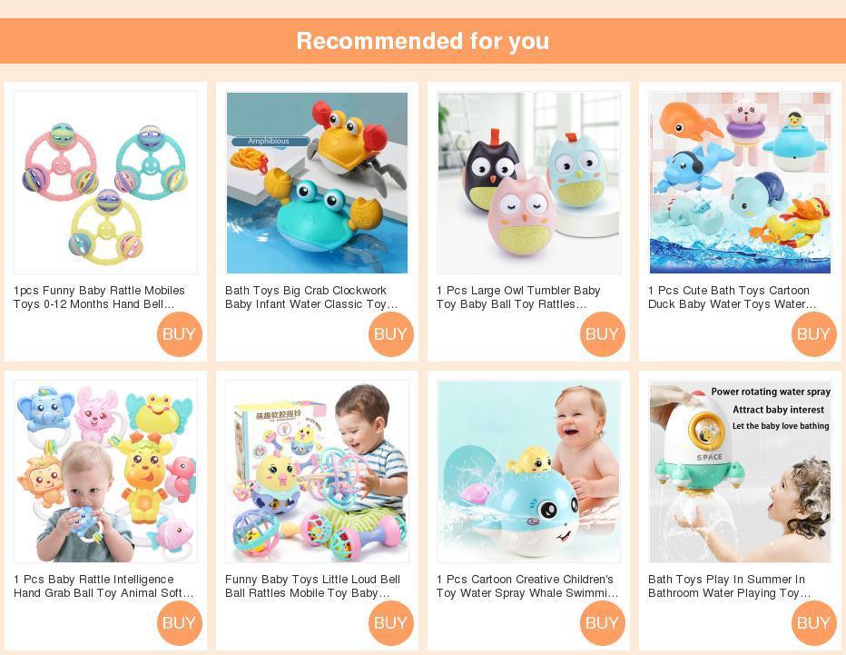 Baby Rattles Tumbler Doll Baby Toys Sweet Bell Music Roly-poly Learning Education Toys Baby Bell Baby Toys For Kids - BIG FRENCHIES