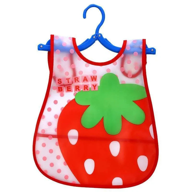 Modern Interesting Cartoon Adjustable Baby Bibs Waterproof Lunch Feeding Bibs Baby Cartoon Feeding Cloth Children Bib For Kids - BIG FRENCHIES