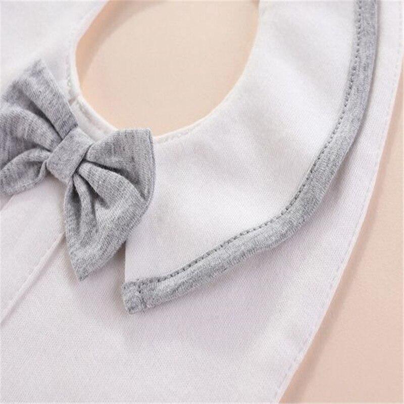 Modern Luxury Baby Bibs For Boys Cotton Newborn Bow Baby Girls Bibs Cute Boys Burp Cloth Infant Saliva Towels - BIG FRENCHIES