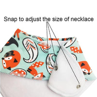 Baby Bibs Triangle scarf Cotton Cartoon Child Bandana Bib Dribble Bibs Newborn BIb for Kids - BIG FRENCHIES