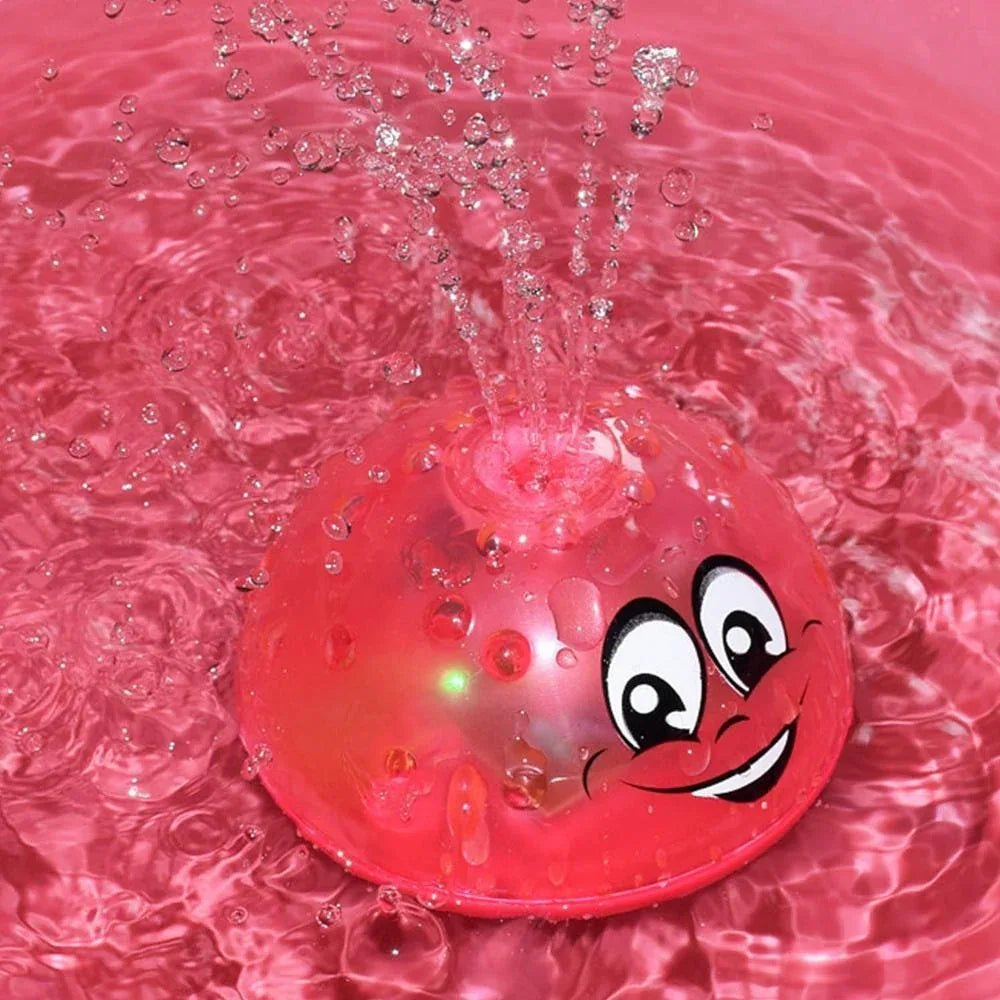 Cool Bath Toys Spray Water Light Rotate with Shower Pool , Toddler Swimming Party Bathroom LED Light With Music for Kids - BIG FRENCHIES