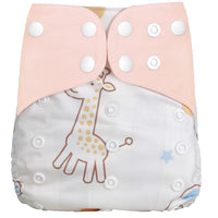 1Pcs Reusable Cloth Diaper Adjustable Baby Nappies Washable Nappy Durable Baby Diaper - BIG FRENCHIES
