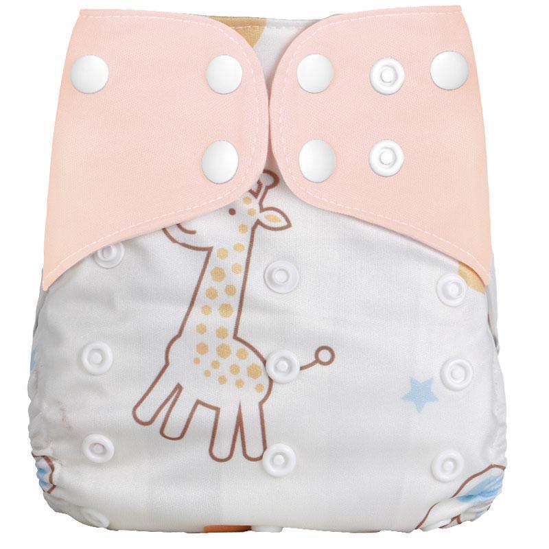 1Pcs Reusable Cloth Diaper Adjustable Baby Nappies Washable Nappy Durable Baby Diaper - BIG FRENCHIES