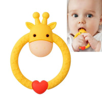Cute Animal Baby Silicone Teether Child Supplies Baby Nursing Dental Care Child Sucking Toy Perfect For Kids And Parents - BIG FRENCHIES