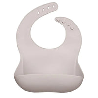 Silicon Breastplate Baby Bib Waterproof Solid Infant Bandana Bibs Newborn Feeding Burp Cloth Bib For Kids - BIG FRENCHIES