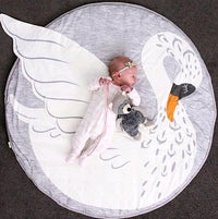 Cartoon Baby Play Mats Pad Toddler Kids Crawling Round Carpet Rug Toys Mat For Children Room In elegant Modern Design - BIG FRENCHIES