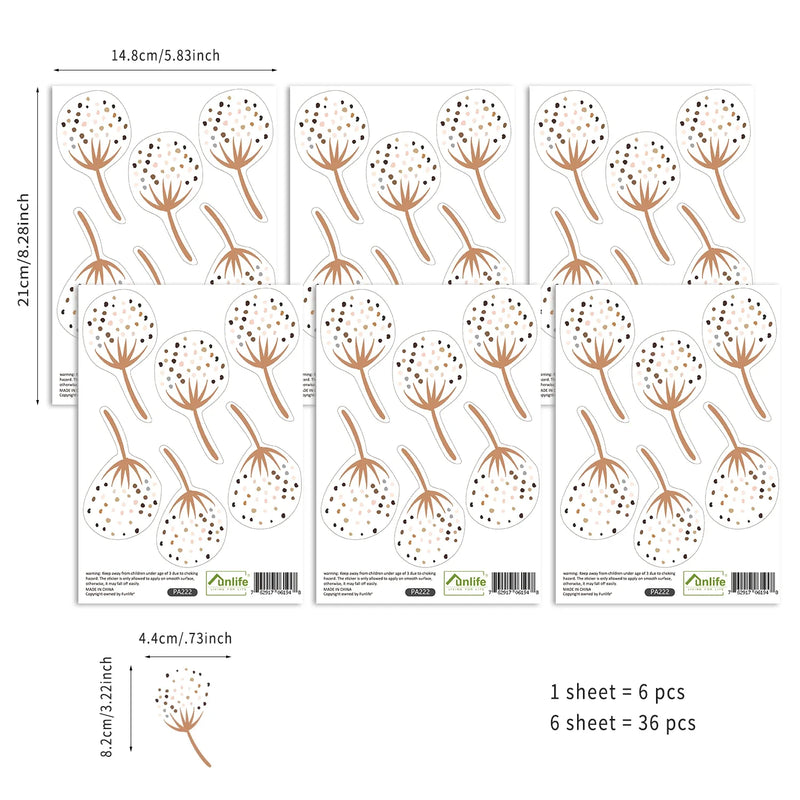 Boho Nursery Stickers