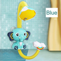 Baby Learning Colorful Bath Toys Game Elephant Shower Electric Water Spray Toy For Kids Swimming Fun Bathroom Toys - BIG FRENCHIES