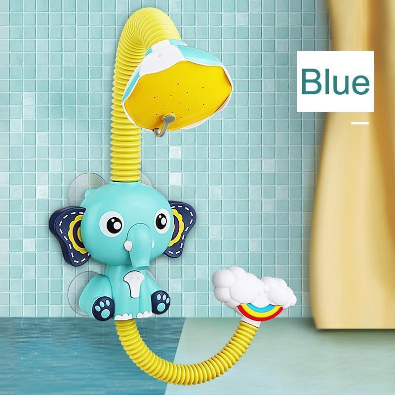 Baby Learning Colorful Bath Toys Game Elephant Shower Electric Water Spray Toy For Kids Swimming Fun Bathroom Toys - BIG FRENCHIES