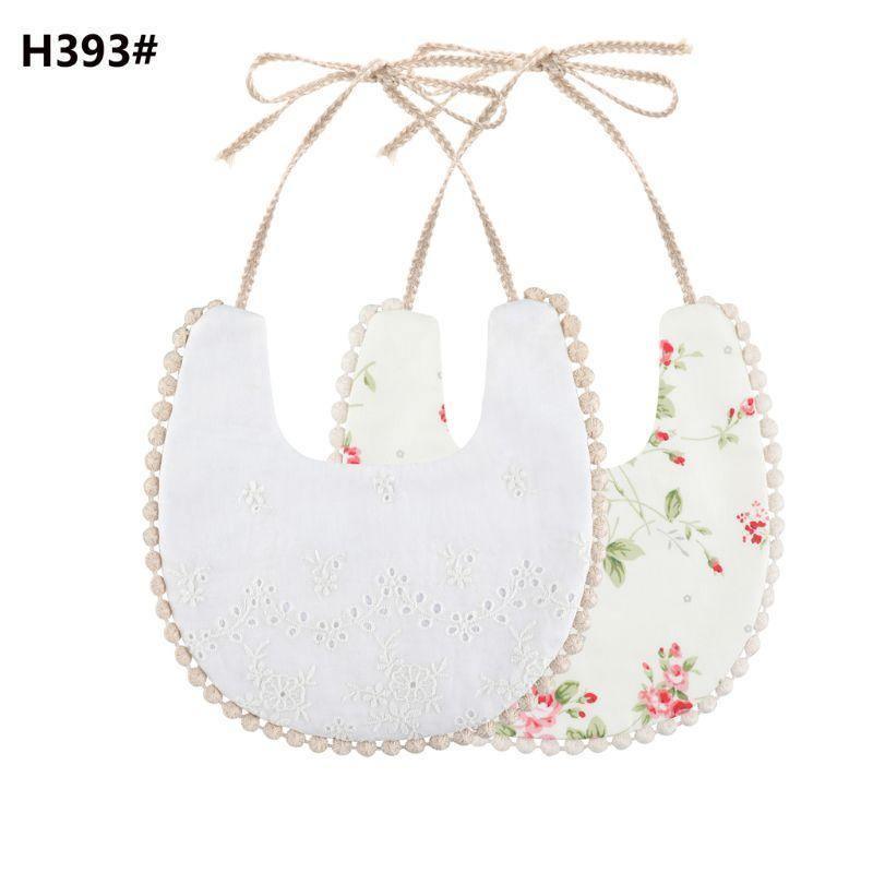 Infant Baby Bib Kid Toddler Dinner Feeding Tassel Double-side Cotton Linen Burp Cloths Saliva Towel For Baby - BIG FRENCHIES