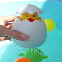 Modern Cartoon Duck Baby Water Toys Bath Toys Children Bathroom Sprinkler Toys Penguin Clockwork For Kids - BIG FRENCHIES