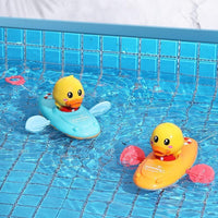 Cartoon Baby Bath Toys Animal Pull Duck Classic Baby Water toy Infant Early Education Bathroom Beach Swiming Toy For Kids - BIG FRENCHIES