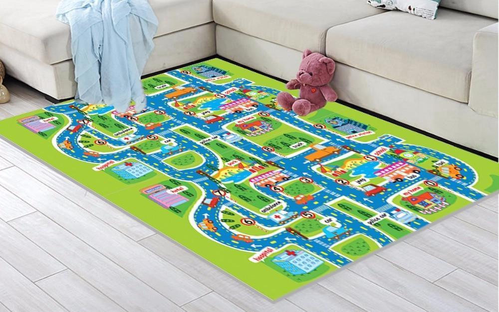 Baby Play Mat Crawling Mat Kids Rug Developing Mat Kids Carpet Play mat Road Game Puzzle Carpet For Kids - BIG FRENCHIES