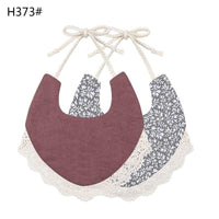 Infant Baby Bib Kid Toddler Dinner Feeding Tassel Double-side Cotton Linen Burp Cloths Saliva Towel For Baby - BIG FRENCHIES
