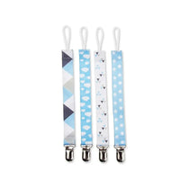 4PCS/SET Infant Pacifier Clips Holder Clip Nursing Teether Clip Nipple Holder Baby Pacifier Clip Soother Holder for Pacifier for Kids and Baby - BIG FRENCHIES