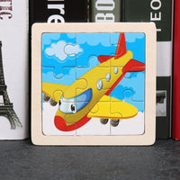 Wood Puzzles Children Adults Vehicle Puzzles Wooden Toys Learning Education Environmental Assemble Toy Educational Games For Baby and Kids - BIG FRENCHIES