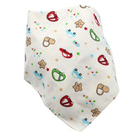 Baby Bibs Triangle Cotton Cartoon Child Bandana Dribble Bibs Newborn Slabber Absorbent Cloth For Baby and Kids - BIG FRENCHIES