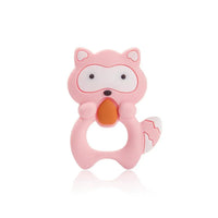 Silicone Raccoon Animal Cartoon Teether Food Grade Chewable Teething Toddle Safe For Baby And Perfect Gift For Babies - BIG FRENCHIES
