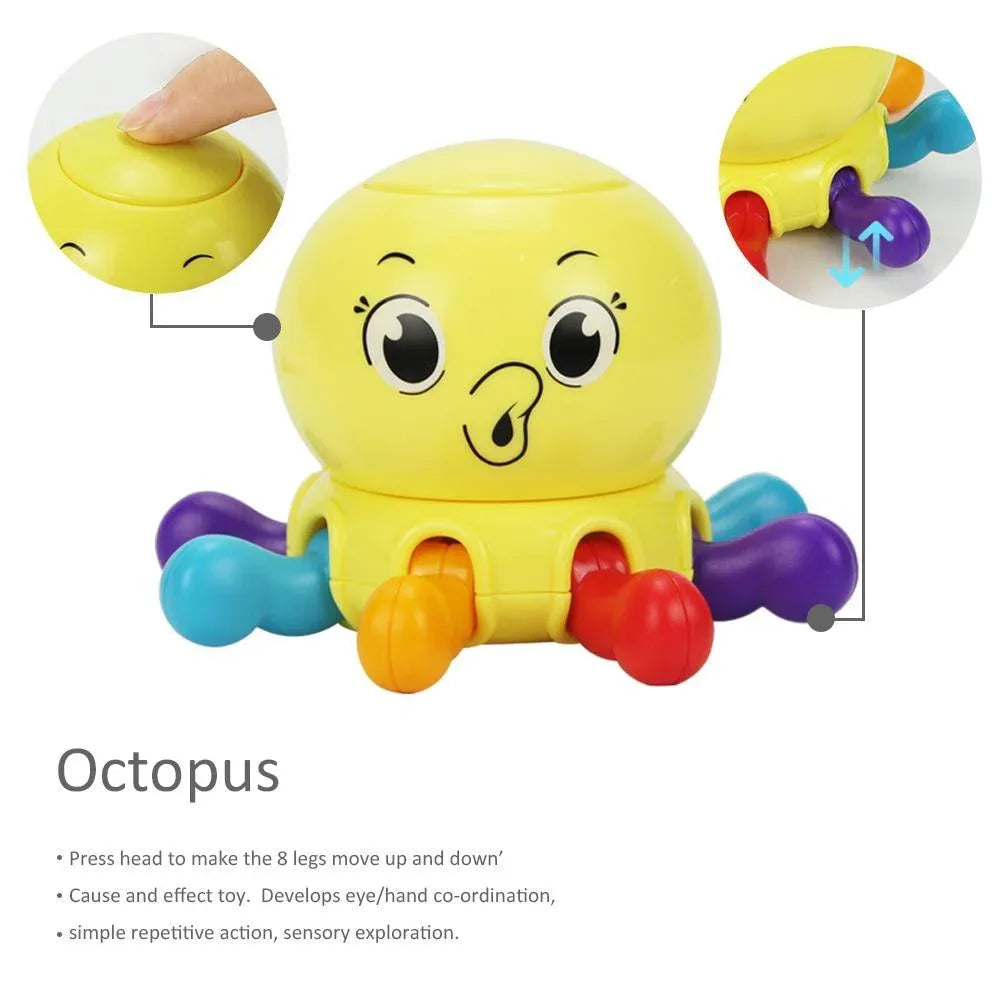Baby Rattles Teether Shaker Grab and Spin Rattle Musical Toy Set Early Educational Toys For Baby - BIG FRENCHIES