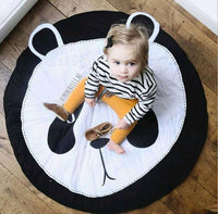 Cartoon Baby Play Mats Pad Toddler Kids Crawling Round Carpet Rug Toys Mat For Children Room In elegant Modern Design - BIG FRENCHIES